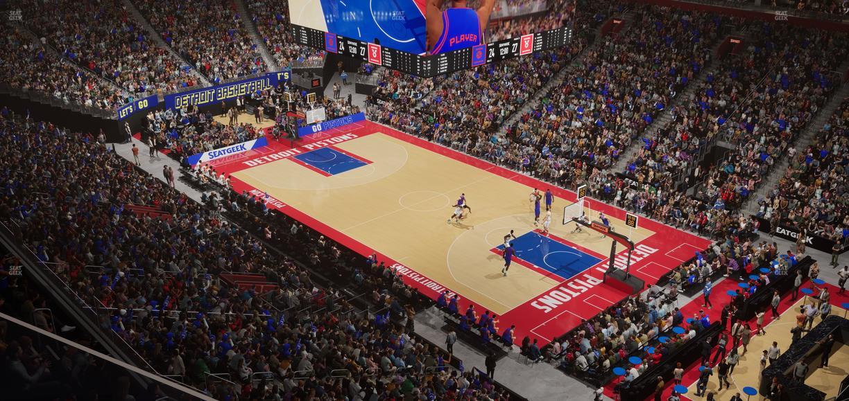 Little Caesars Arena - Section 223 Seat View