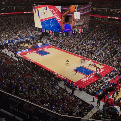 Little Caesars Arena - Section 223 Seat View