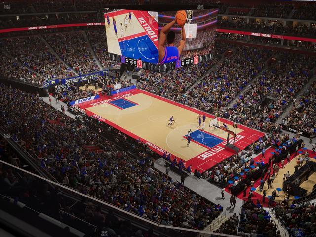 Little Caesars Arena - Section 223 Seat View