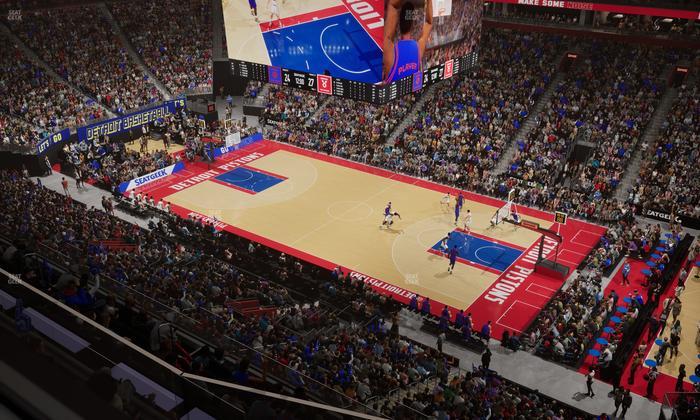 Little Caesars Arena - Section 224 Seat View