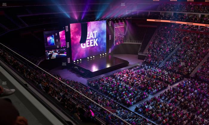 Little Caesars Arena - Section 225 Seat View