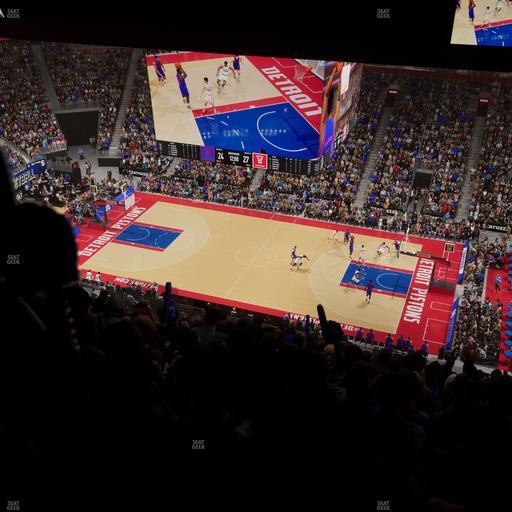 Little Caesars Arena - Section 225 Seat View