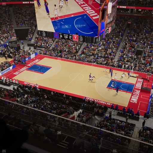 Little Caesars Arena - Section 225 Seat View