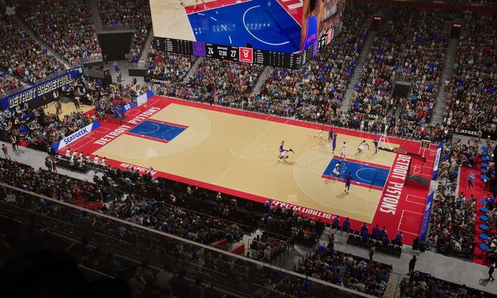 Little Caesars Arena - Section 225 Seat View