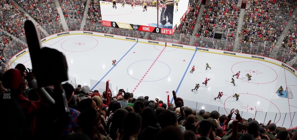 Little Caesars Arena - Section 225 Seat View