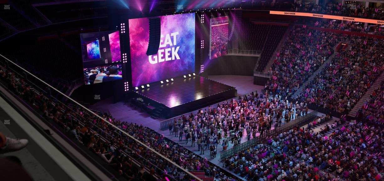 Little Caesars Arena - Section 225 Seat View