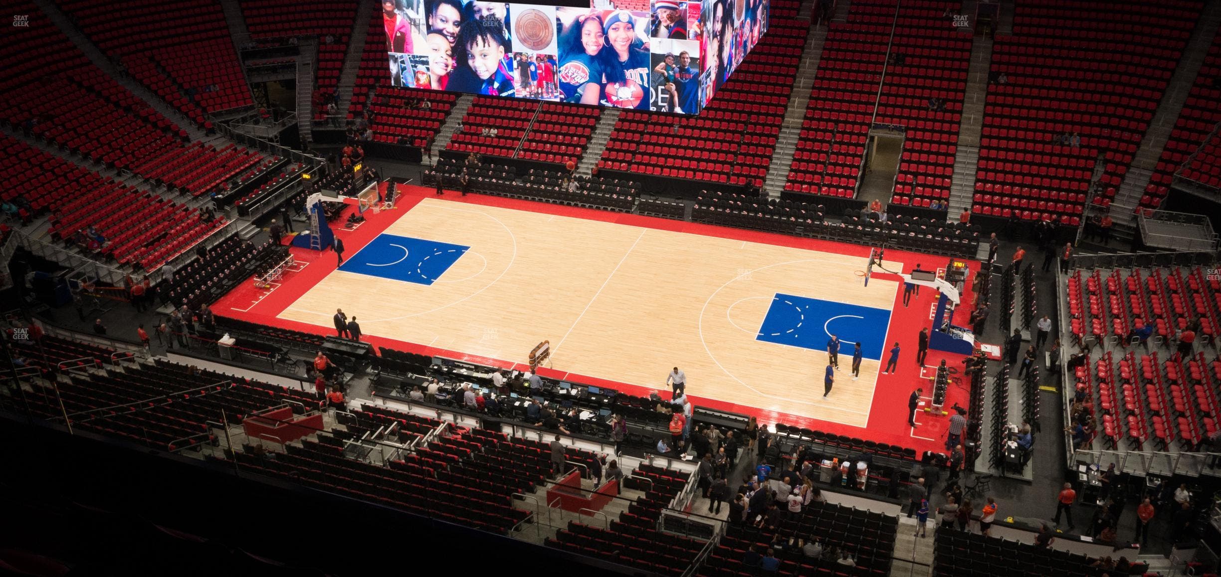 Little Caesars Arena - Section 225 Seat View
