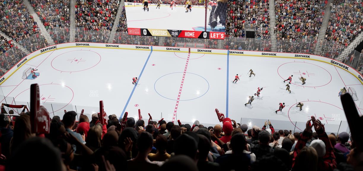 Little Caesars Arena - Section 226 Seat View