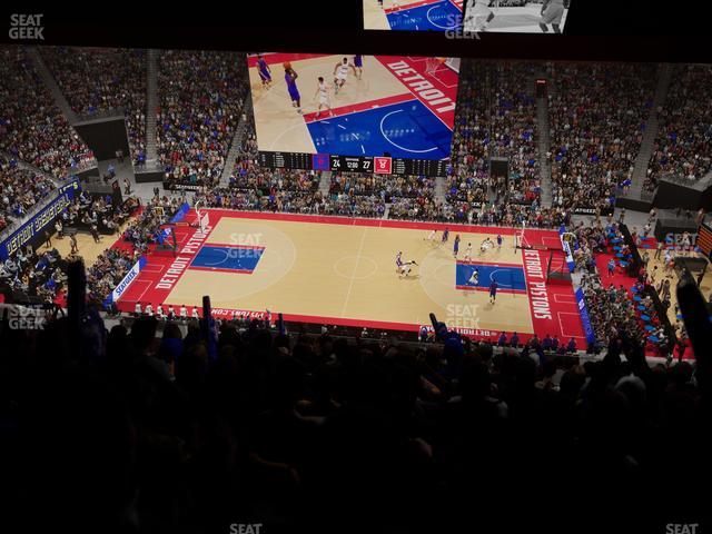 Little Caesars Arena - Section 226 Seat View