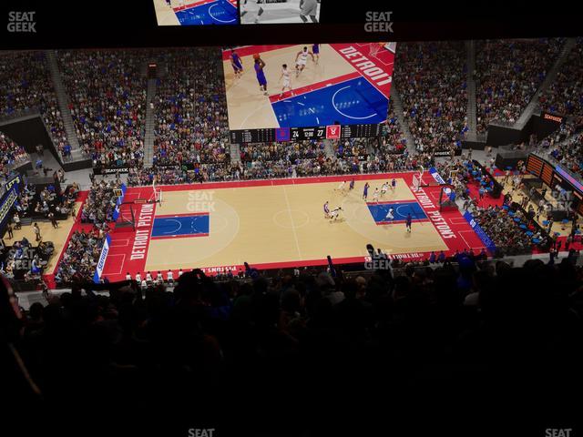 Little Caesars Arena - Section 227 Seat View