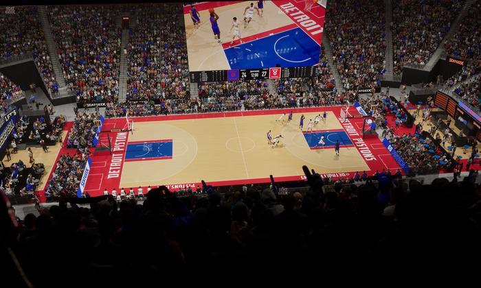 Little Caesars Arena - Section 227 Seat View