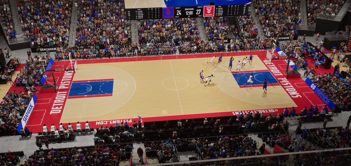 Little Caesars Arena - Section 227 Seat View