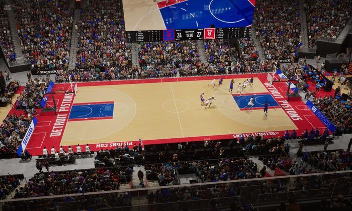 Little Caesars Arena - Section 227 Seat View