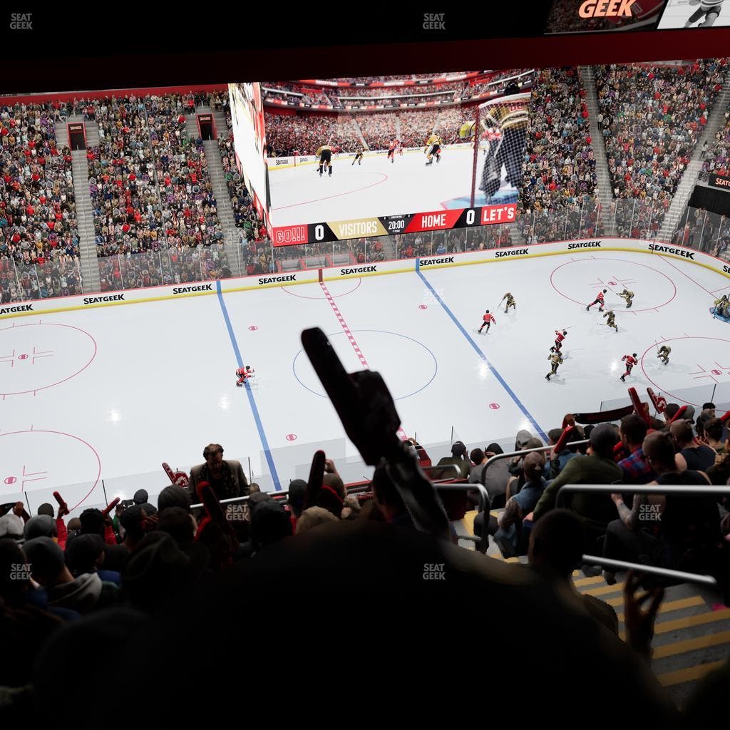 Little Caesars Arena - Section 228 Seat View