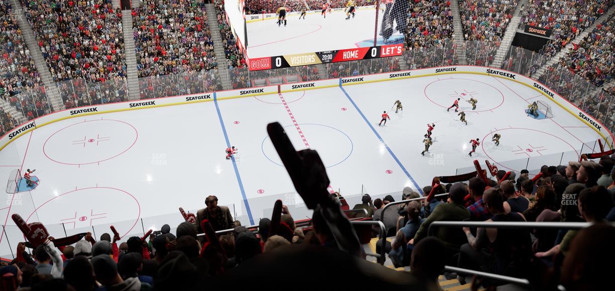 Little Caesars Arena - Section 228 Seat View