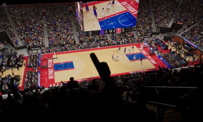 Little Caesars Arena - Section 228 Seat View