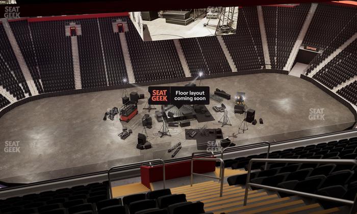 Little Caesars Arena - Section 228 Seat View