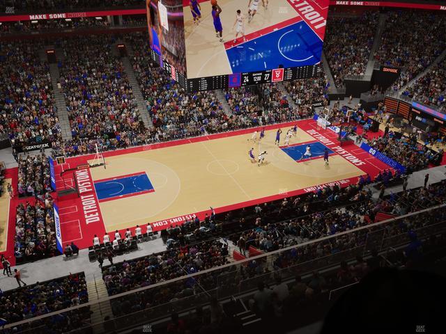 Little Caesars Arena - Section 228 Seat View