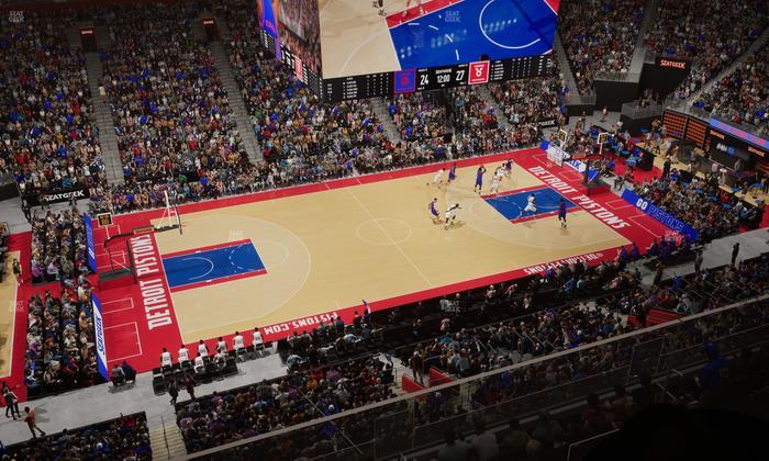 Little Caesars Arena - Section 228 Seat View