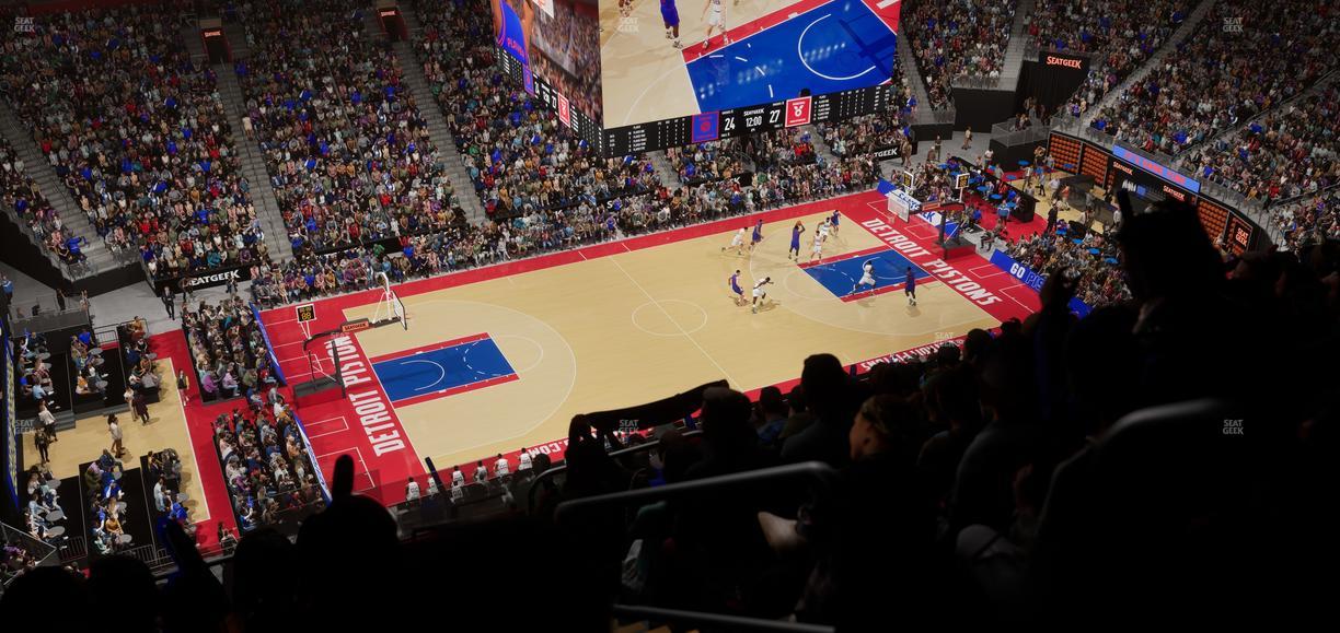 Little Caesars Arena - Section 229 Seat View