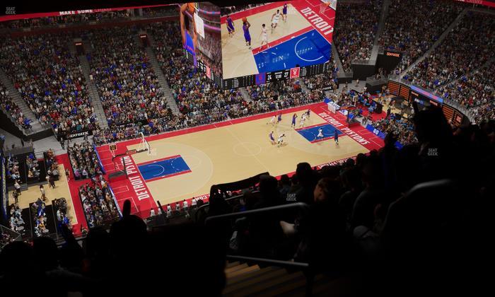 Little Caesars Arena - Section 229 Seat View