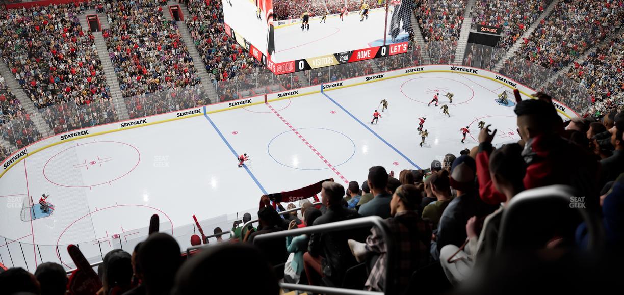 Little Caesars Arena - Section 229 Seat View