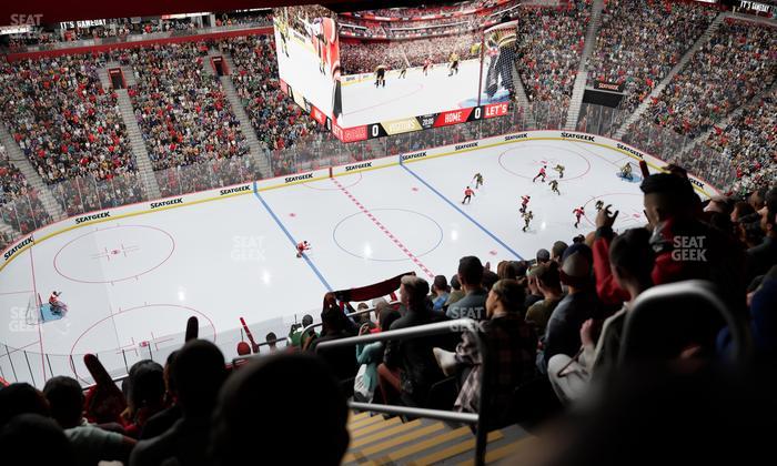 Little Caesars Arena - Section 229 Seat View