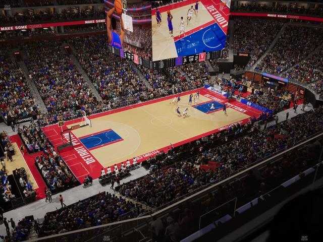 Little Caesars Arena - Section 229 Seat View