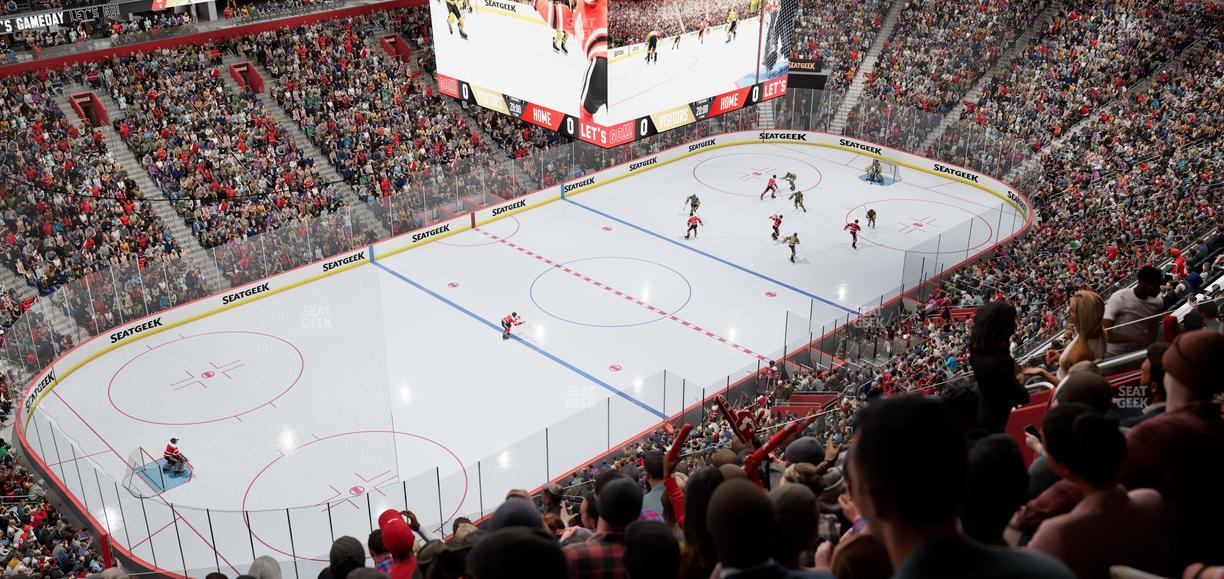 Little Caesars Arena - Section 230 Seat View