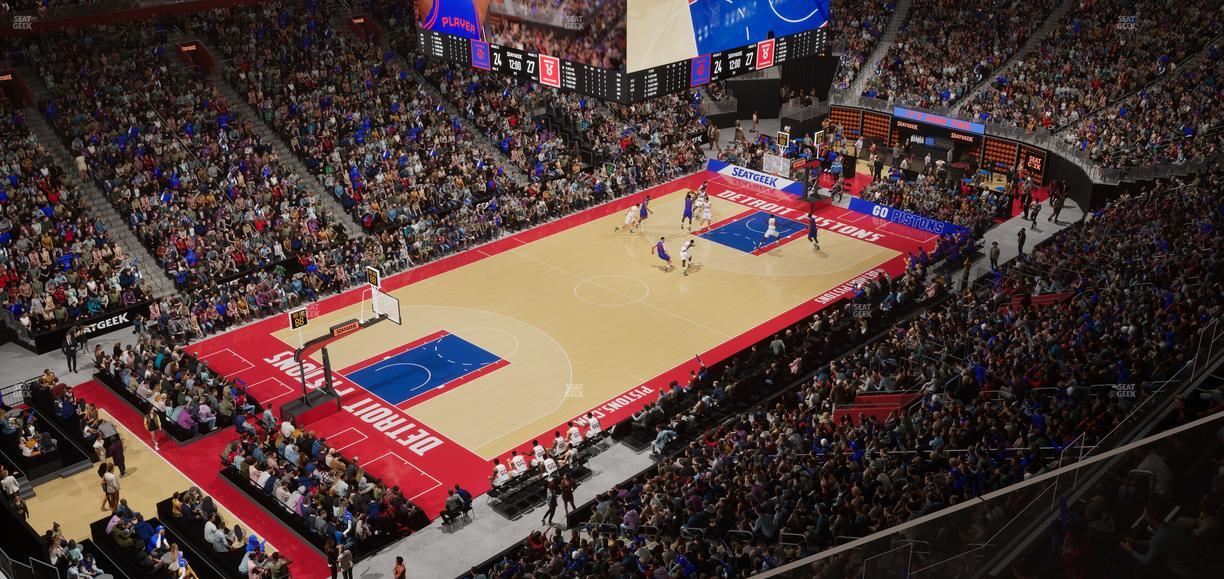 Little Caesars Arena - Section 230 Seat View