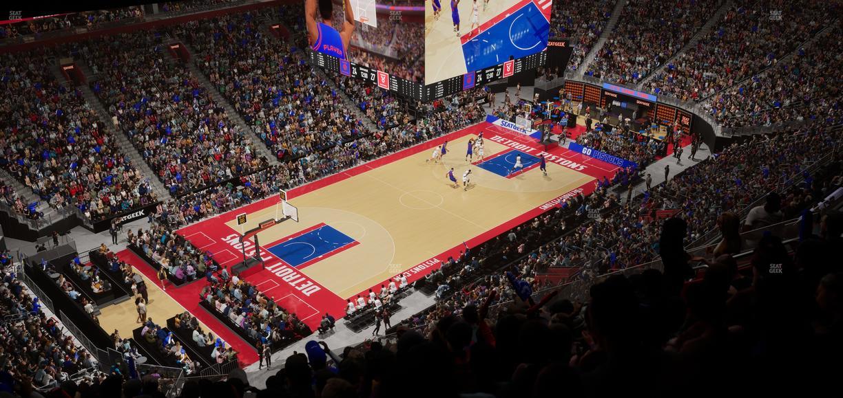 Little Caesars Arena - Section 230 Seat View