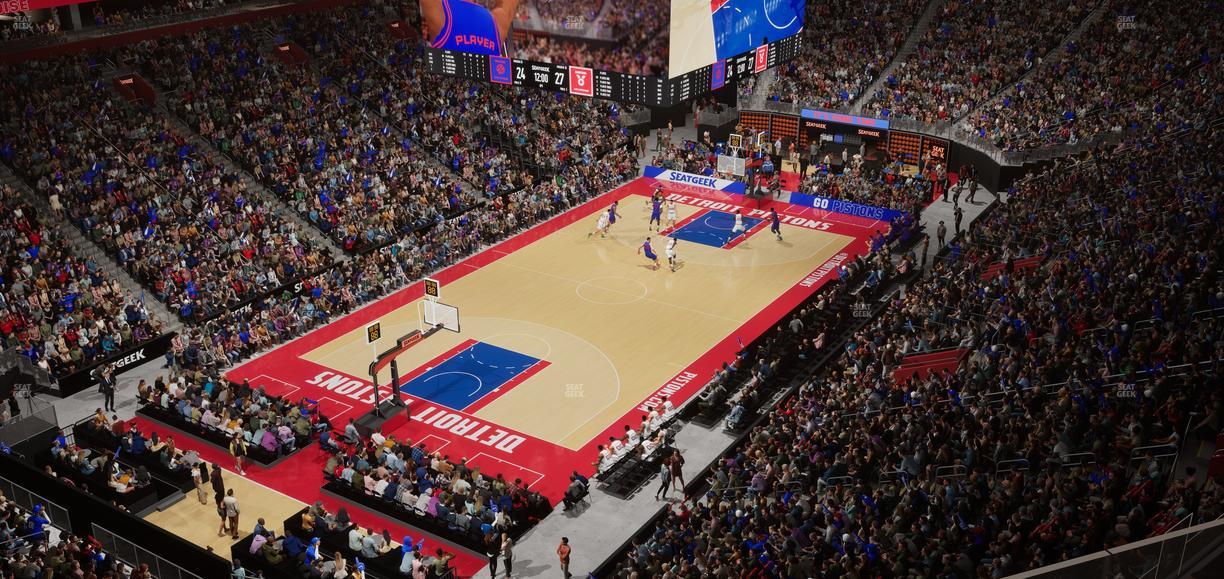 Little Caesars Arena - Section 231 Seat View