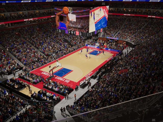 Little Caesars Arena - Section 231 Seat View