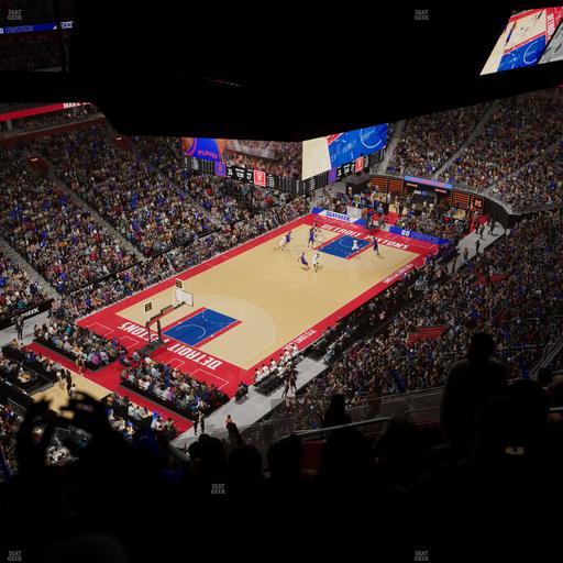 Little Caesars Arena - Section 231 Seat View