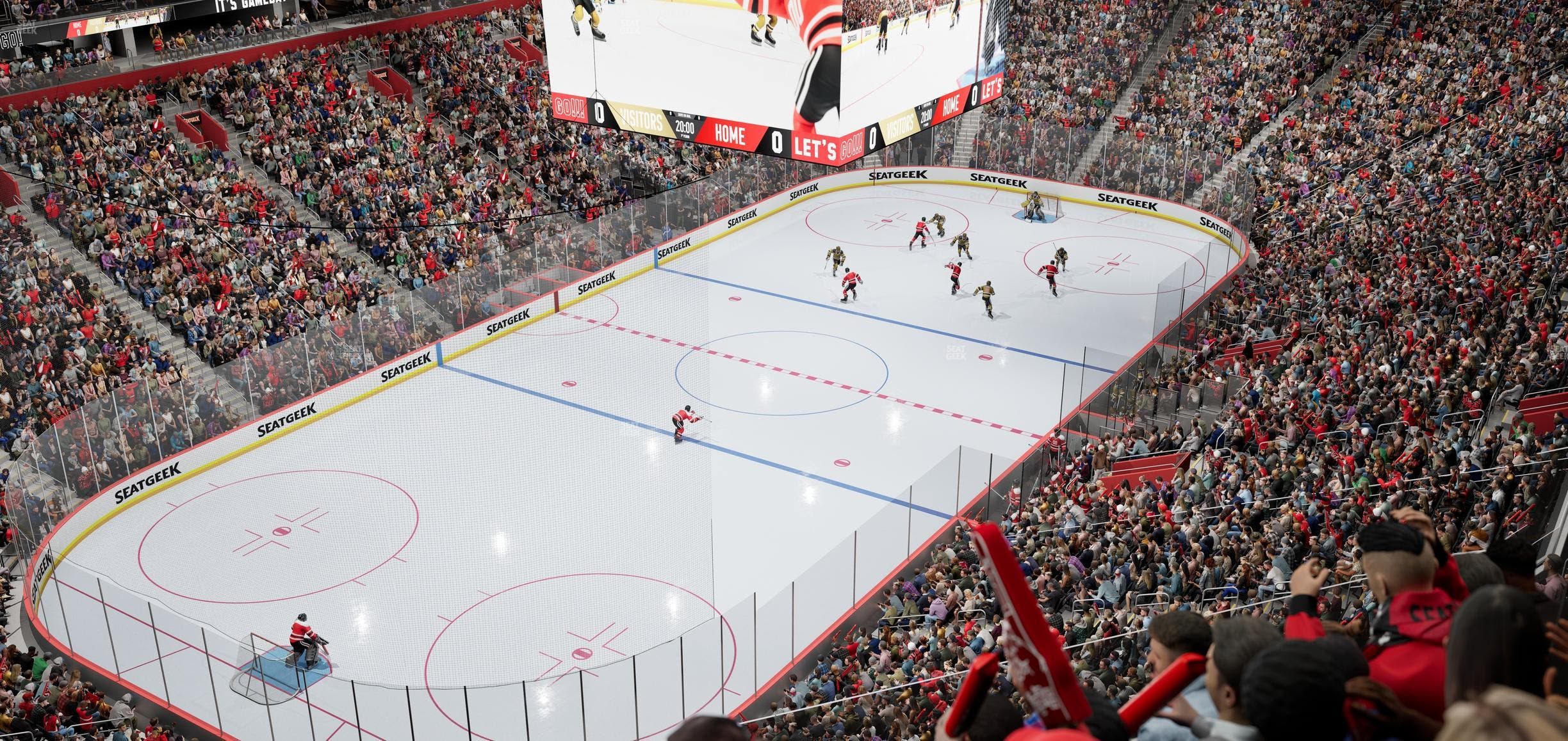 Little Caesars Arena - Section 231 Seat View