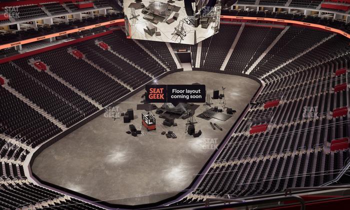 Little Caesars Arena - Section 232 Seat View