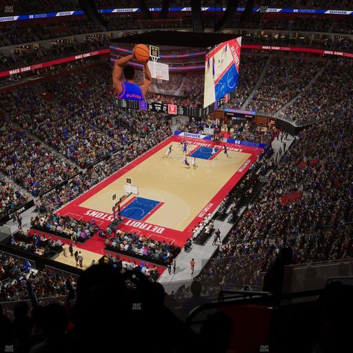 Little Caesars Arena - Section 232 Seat View