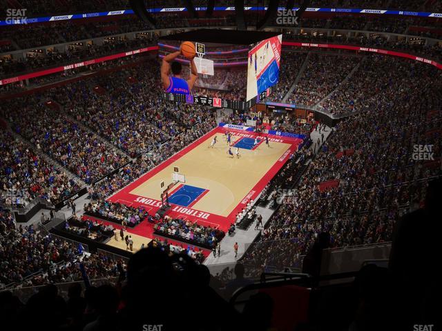 Little Caesars Arena - Section 232 Seat View