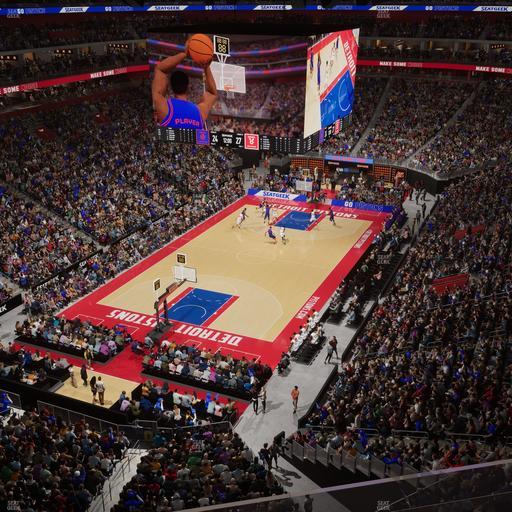 Little Caesars Arena - Section 232 Seat View