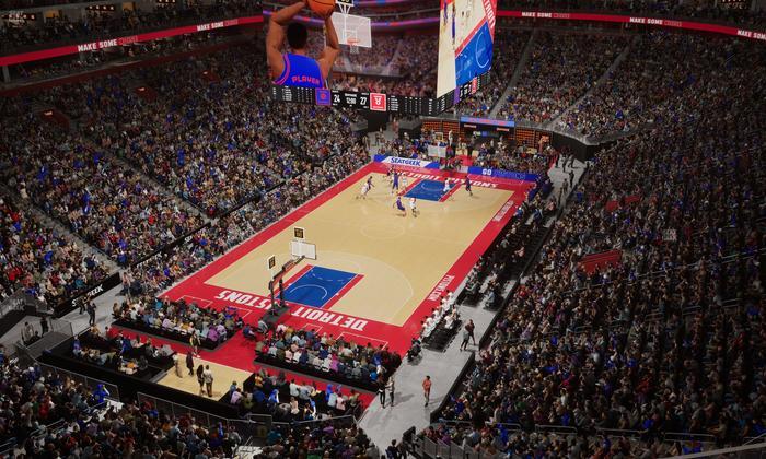 Little Caesars Arena - Section 232 Seat View