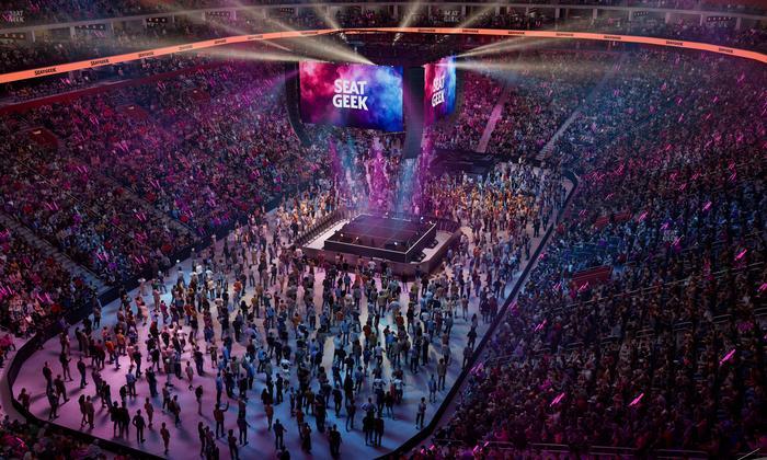 Little Caesars Arena - Section 232 Seat View