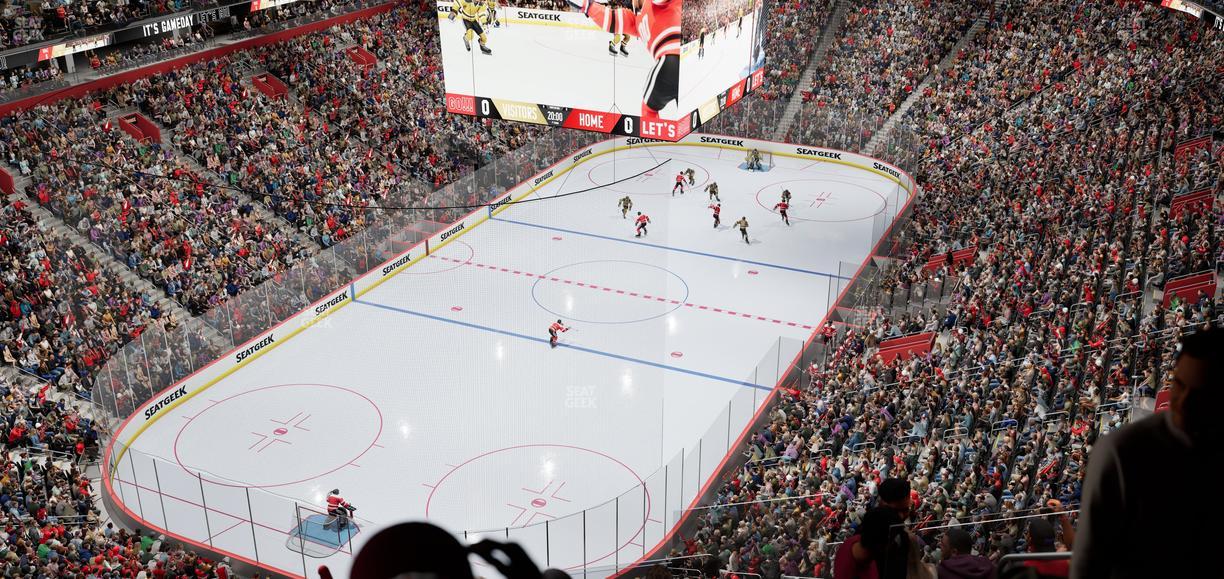 Little Caesars Arena - Section 232 Seat View