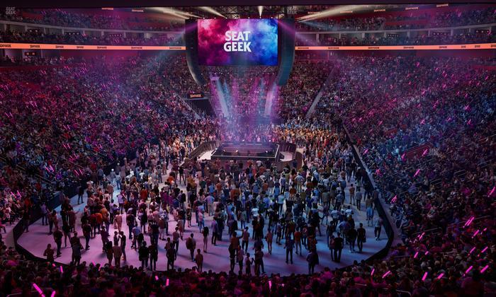 Little Caesars Arena - Section Ada 102 Seat View