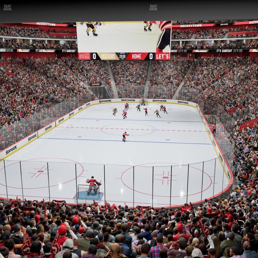 Little Caesars Arena - Section Ada 102 Seat View