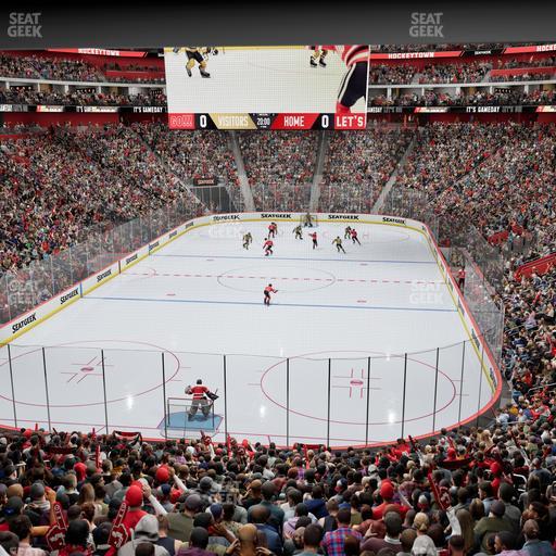 Little Caesars Arena - Section Ada 102 Seat View