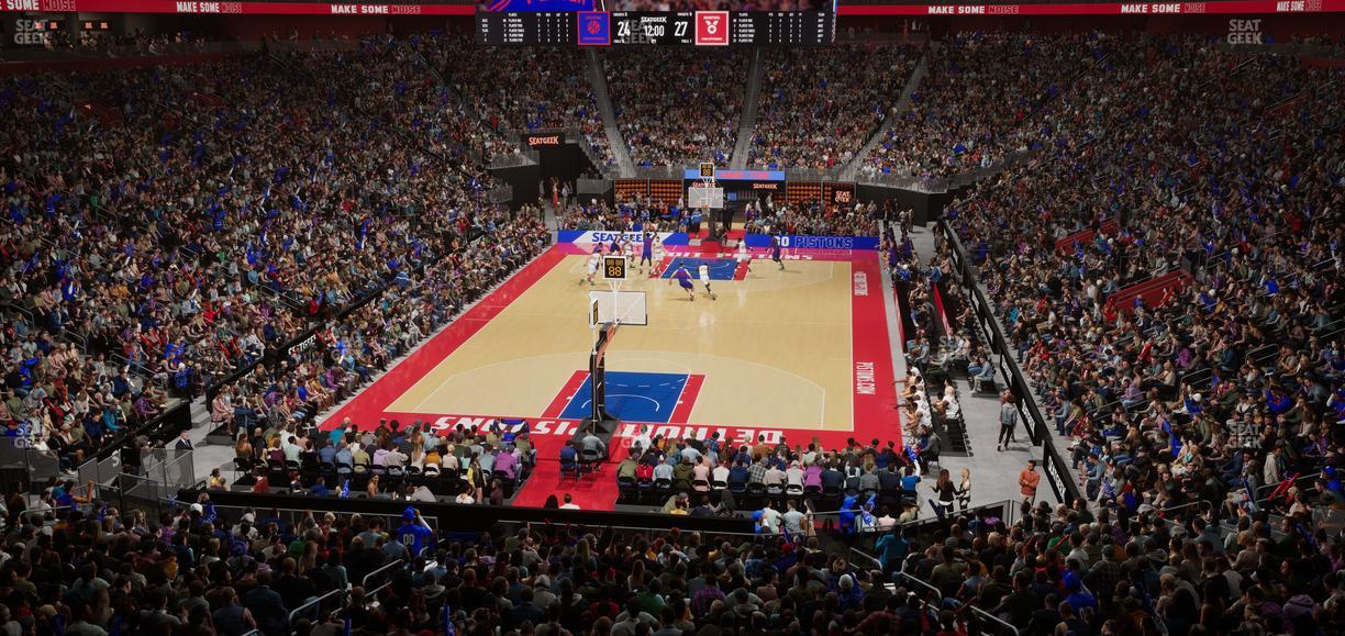 Little Caesars Arena - Section Ada 102 Seat View