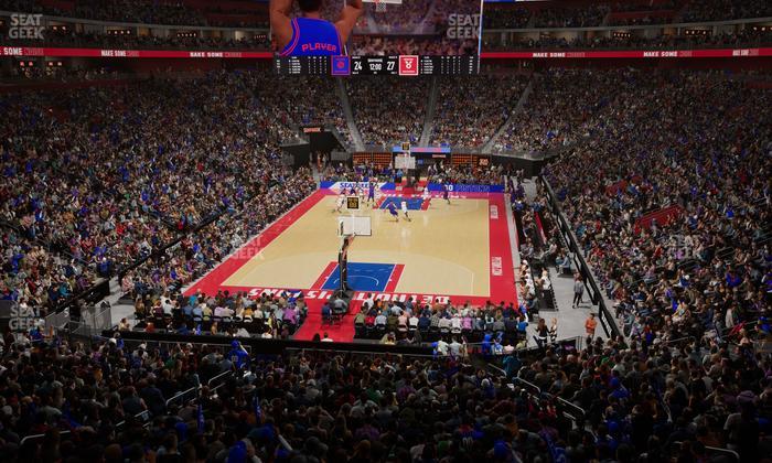 Little Caesars Arena - Section Ada 102 Seat View