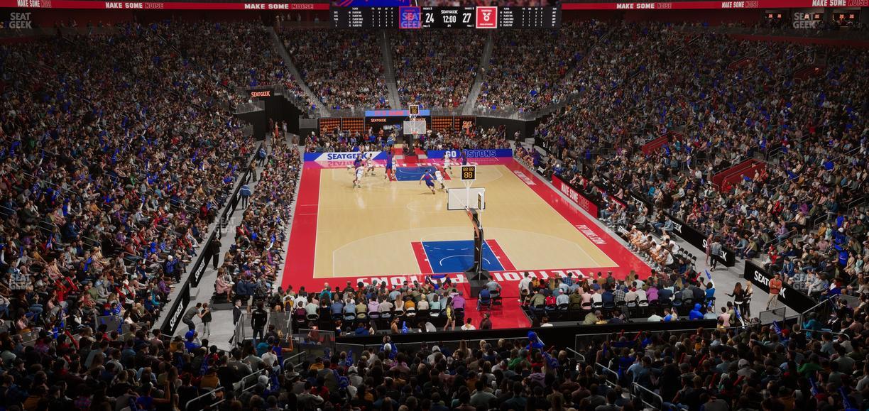 Little Caesars Arena - Section Ada 103 Seat View