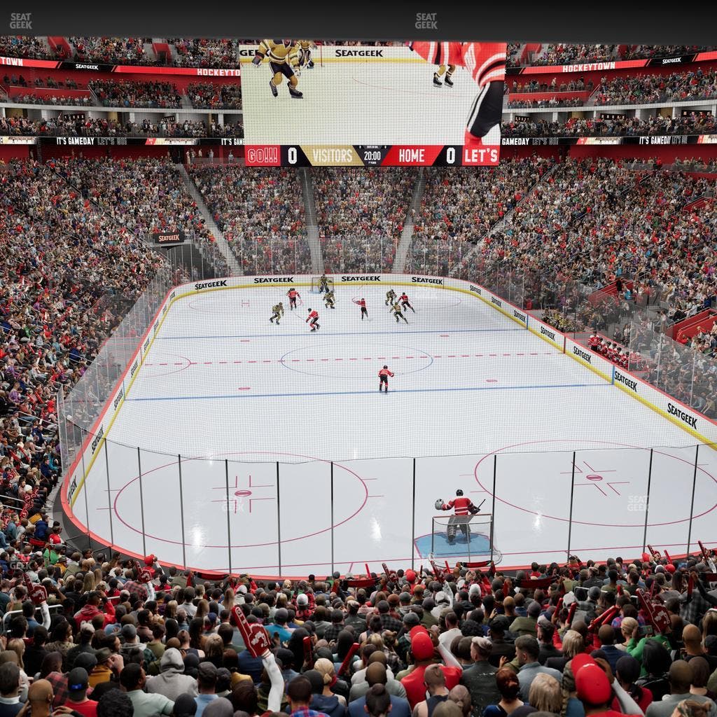 Little Caesars Arena - Section Ada 103 Seat View