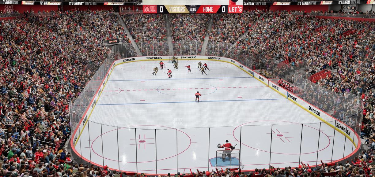 Little Caesars Arena - Section Ada 103 Seat View